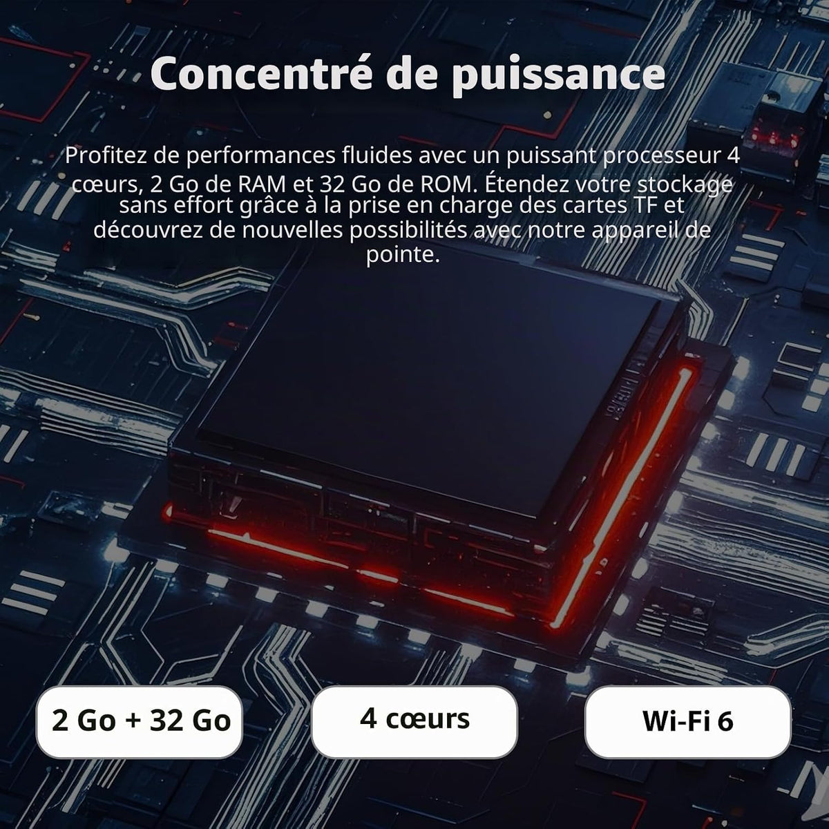 Boîtier CarPlay AI Box Android 13 – CarPlay & Android Auto sans fil