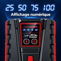 Booster Batterie Voiture 5000A 12V VIARO | Démarreur Portable