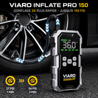 Booster Batterie Voiture 6000A 12V – Démarreur Portable avec Compresseur 150 PSI