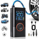 Gonfleur de Pneus Portable 150 PSI VIARO – Compresseur Électrique Sans Fil avec Écran LCD