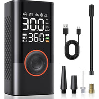 Gonfleur de Pneus Portable 150 PSI VIARO – Compresseur Électrique Sans Fil avec Écran LCD