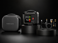Gonfleur de Pneus Sans Fil 150 PSI, 45 L/min et Batterie 16 000 mAh