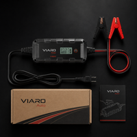 Chargeur de Batterie Intelligent 6V 12V 24V AGM GEL Lithium Auto Moto – VIARO Auto