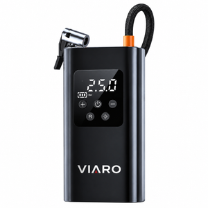 Gonfleur de Pneus Électrique Sans Fil VIARO Auto – Compresseur Portable 30 L/min