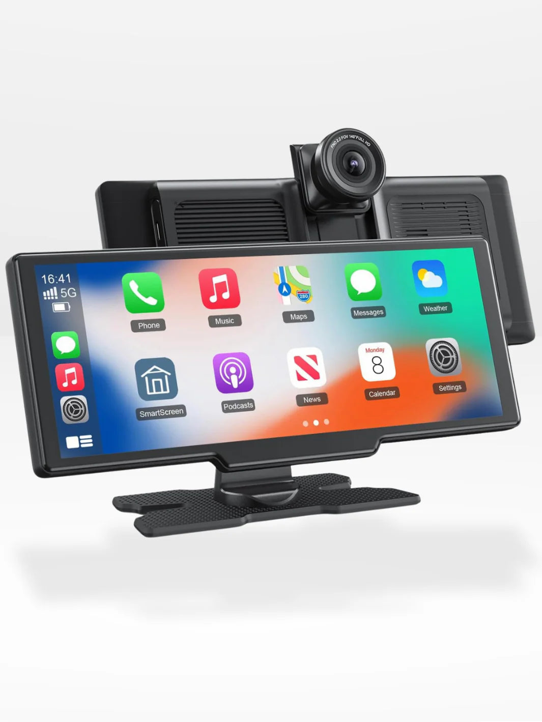 Écran CarPlay 10" Sans Fil avec Dashcam 1080P, Android Auto & Caméra Arrière – VIARO Auto
