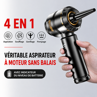 Aspirateur Voiture Sans Fil 4-en-1 16 000 Pa – VIARO Auto
