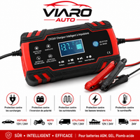 Chargeur Batterie Intelligent 12V 24V 8A AGM GEL Plomb Auto Moto – VIARO Auto