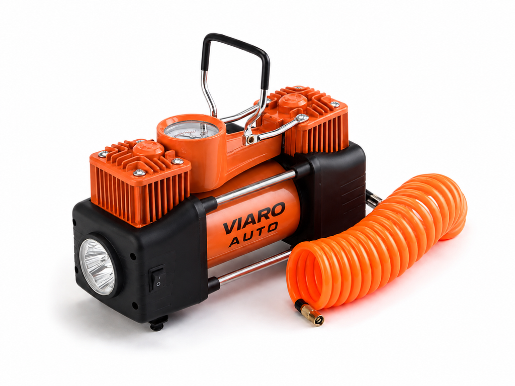Gonfleur de Pneus 12V Double Cylindre 150 PSI | VIARO Auto
