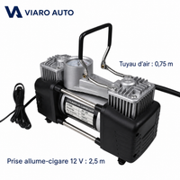 Gonfleur de Pneus 12V Double Cylindre 150 PSI | VIARO Auto