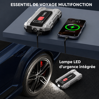 Booster Batterie VIARO PRIME 3200A – Démarreur Portable 12V Voiture, SUV, Moto