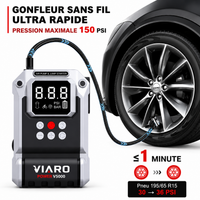 Booster Batterie 5000A 12V avec Compresseur à Air 26800mAh USB-C – VIARO POWER
