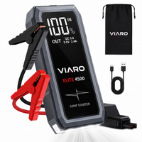 Booster Batterie 4500A 12V – VIARO ELITE pour Voiture, SUV, Moto et Utilitaire