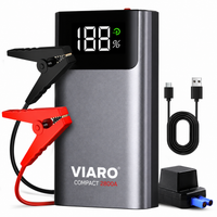 Booster Batterie Portable - VIARO Compact 2800A 12V pour Voiture & Moto