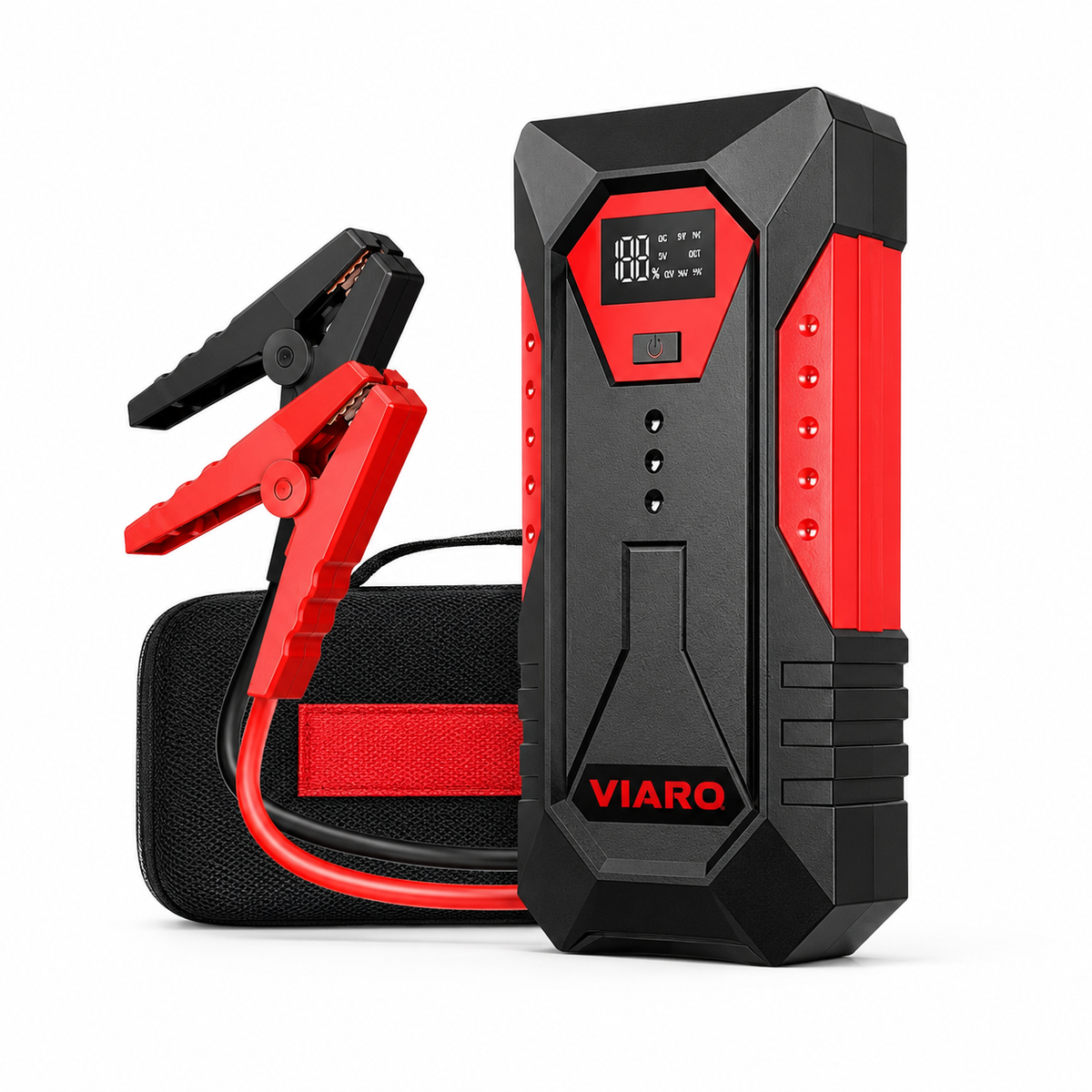 Booster Batterie Voiture 3000A 12V – Démarreur Portable Essence & Diesel | VIARO Auto