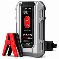Booster Batterie VIARO PRIME 3200A – Démarreur Portable 12V Voiture, SUV, Moto